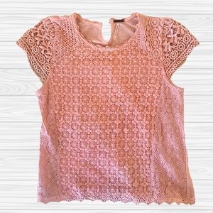 Crochet Pink Top